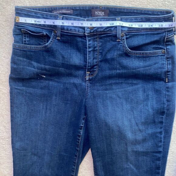 NYDJ Marilyn Straight Jeans - Picture 8 of 9